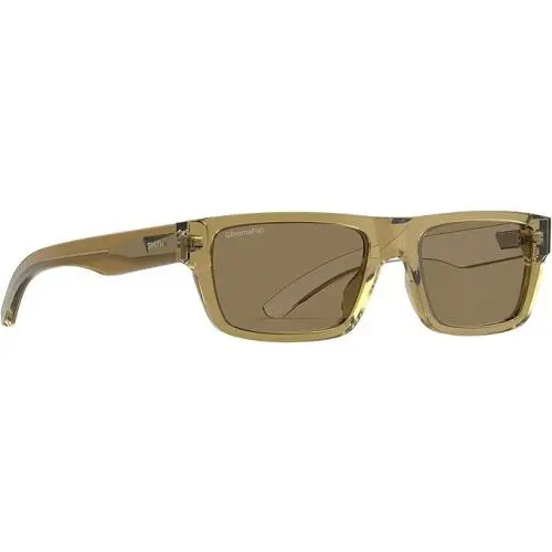 Smith Crossfade Unisex Sunglasses Olive Crystal Amber Brown Polarized 55/19/140
