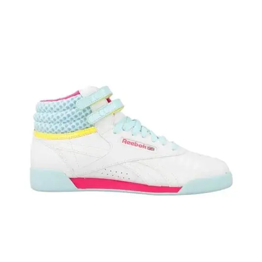 Reebok shoes - White/Pink/Blue 3