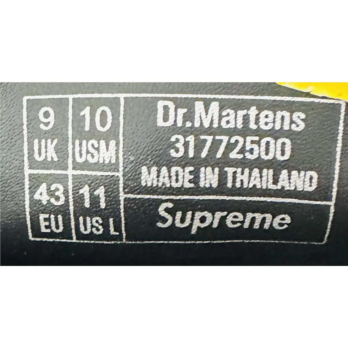 Dr. Martens shoes - Supreme - Supreme - Silver 7