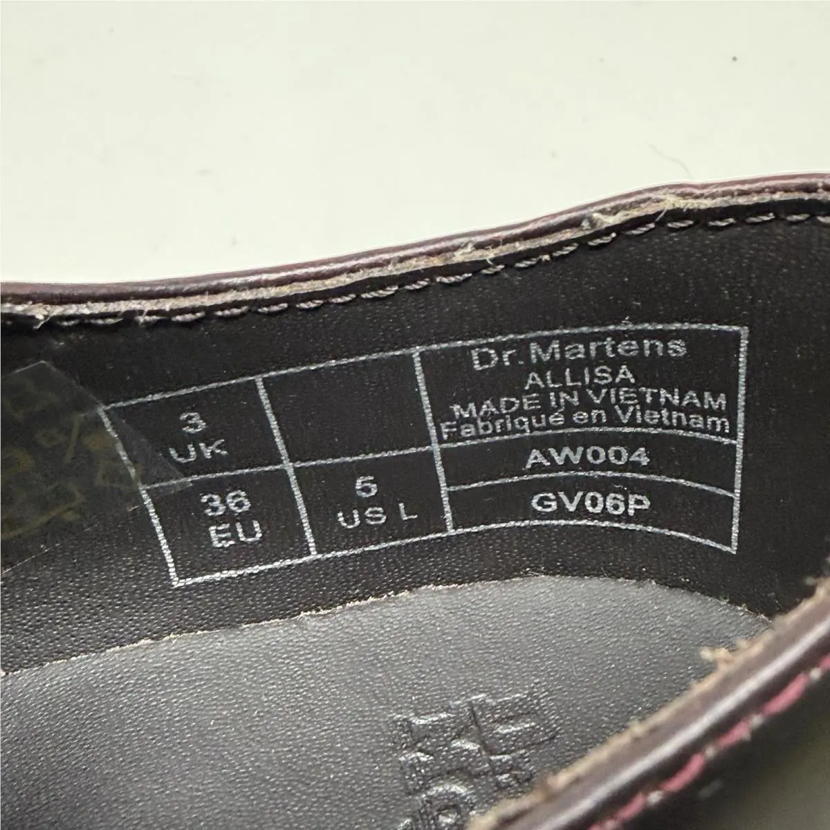 Dr. Martens shoes - Dr. Martens Allisa - Martens Allisa - Red (UPC: 0883985750128) 12