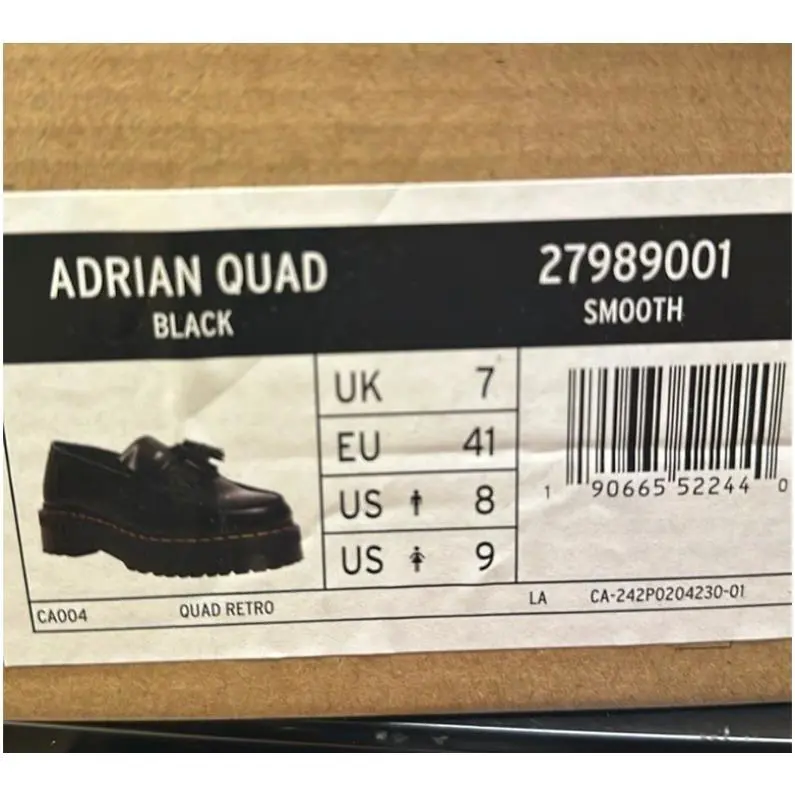Dr. Martens shoes - Dr. Martens Adrian Quad - Martens Adrian Quad - Black 0