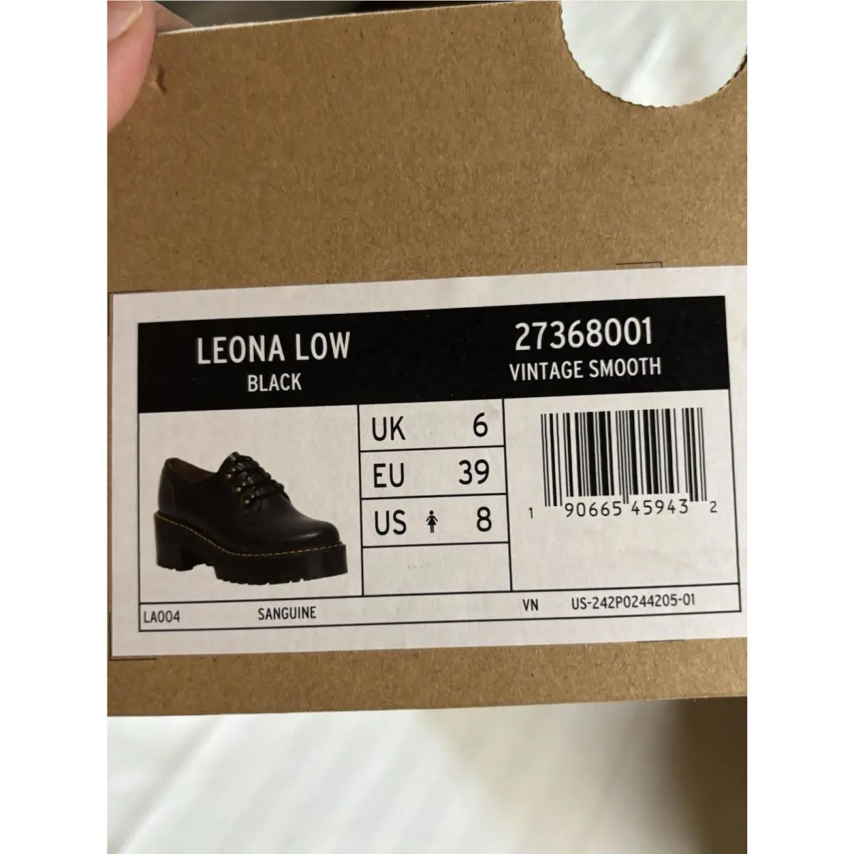 Dr. Martens shoes - Dr. Martens Leona - Martens Leona - Black 12