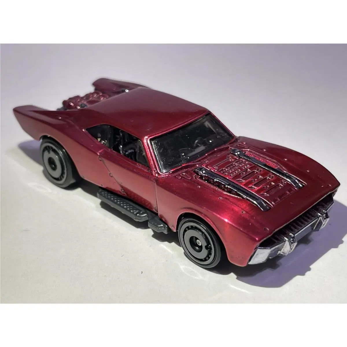 Hot Wheels Custom Made Spectraflame Red Batman Batmobile GRX23