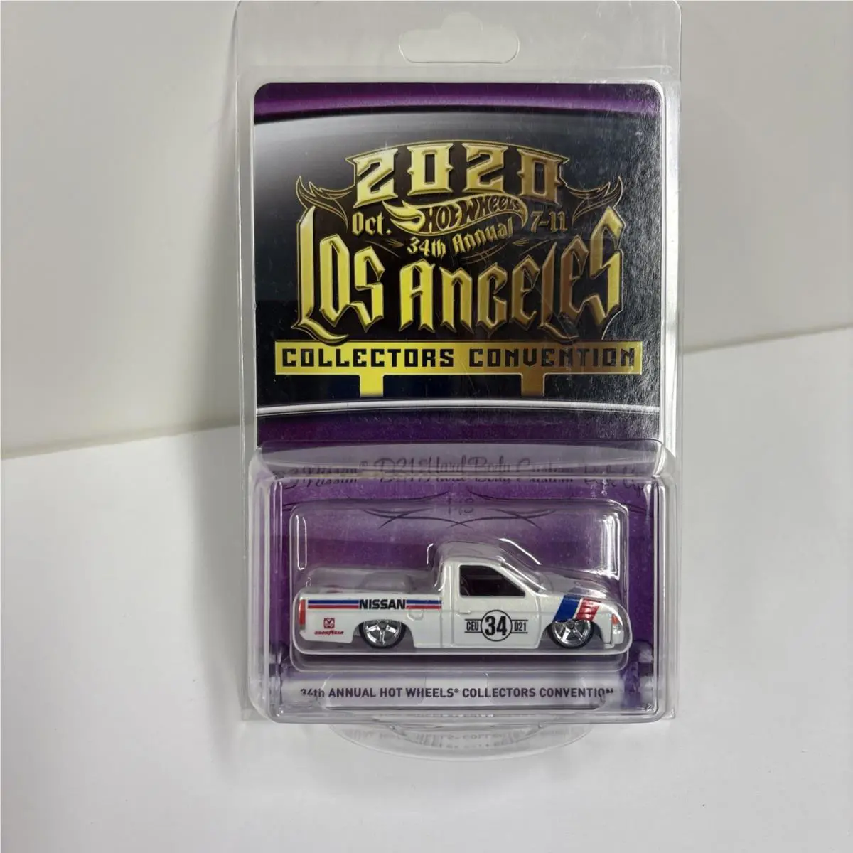 Hot Wheels 34TH Convention Nissan Hard Body Custom Pick UP Nip Los Angeles