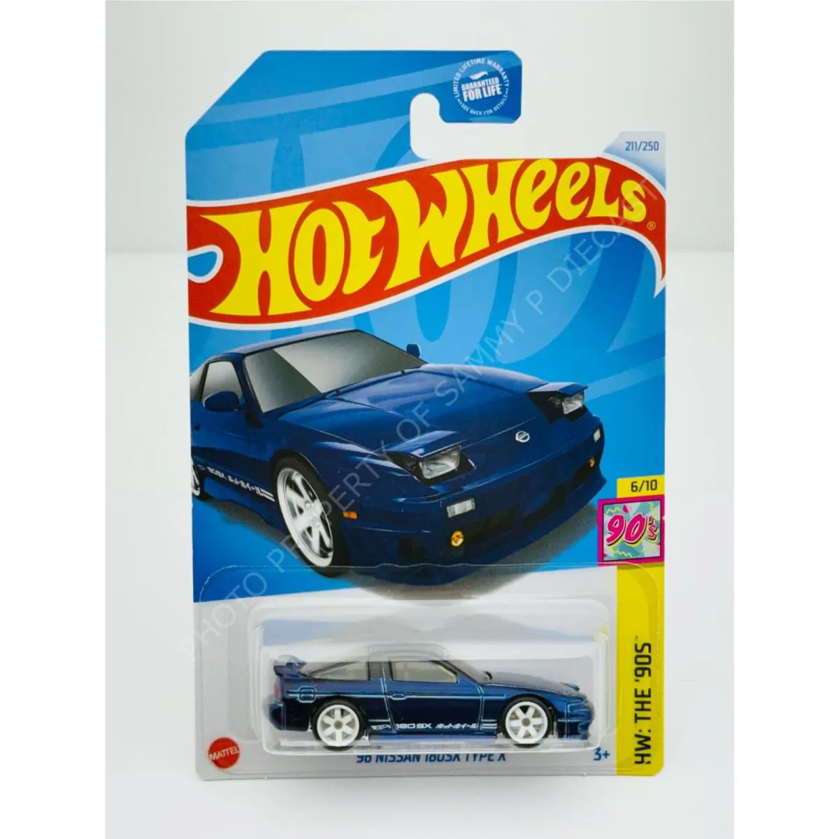 Hot Wheels 2024 Super Treasure Hunt 96 Nissan 180SX Type X in Blister