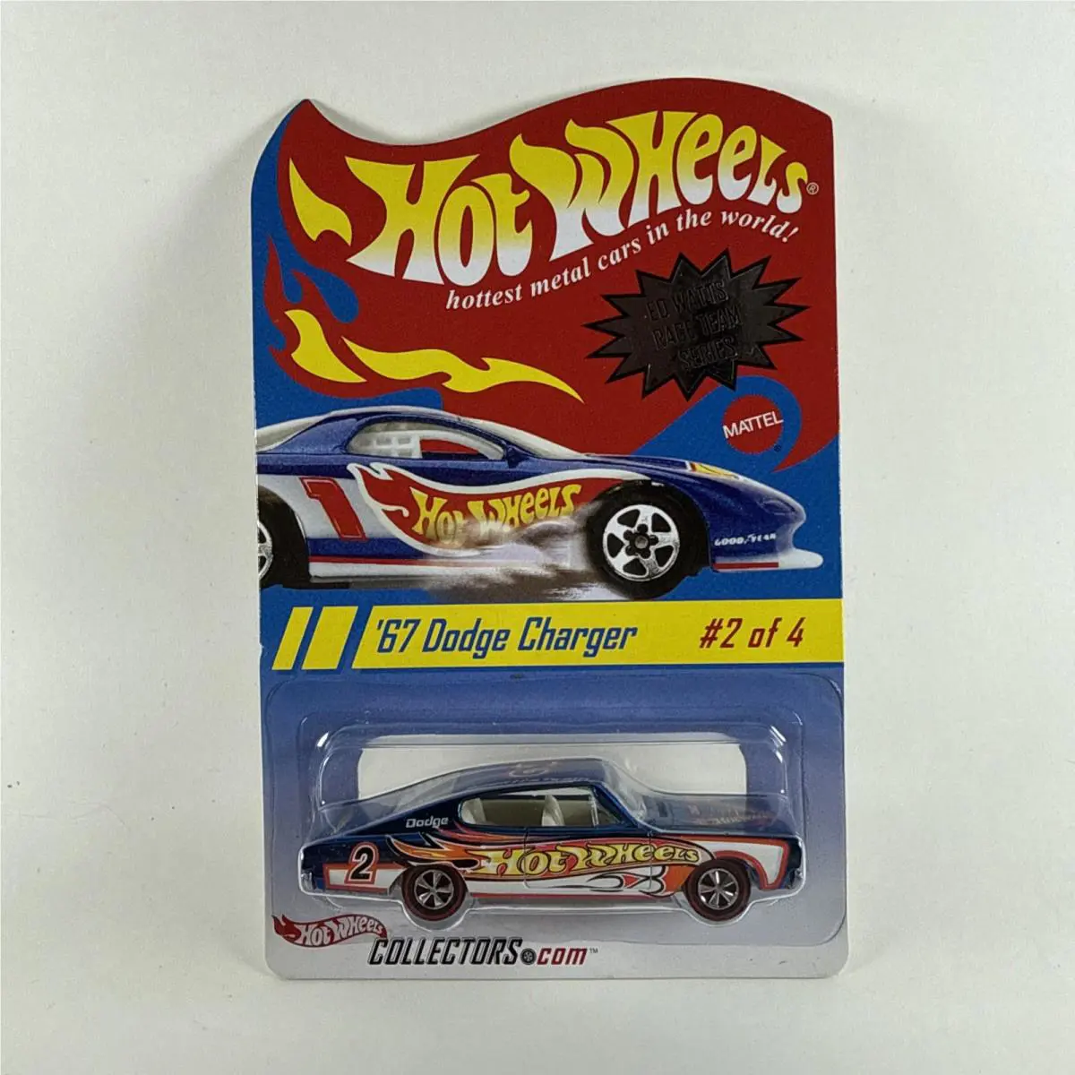Hot Wheels Ed Watts Race Team Series 67 Dodge Charger Car 2 of 4 L20
