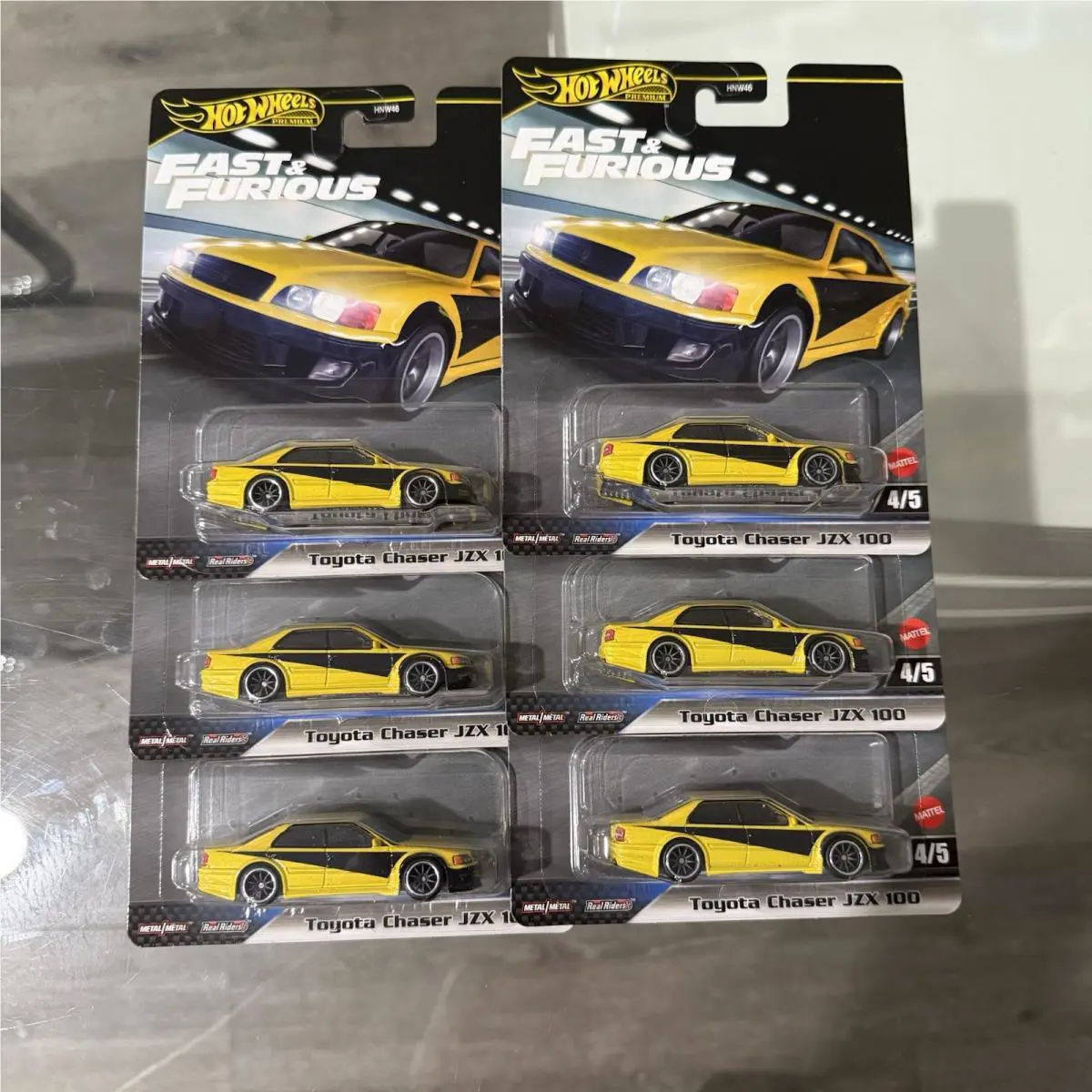 6x 2025 Hot Wheels Premium Fast Furious Toyota Chaser Jzx 100