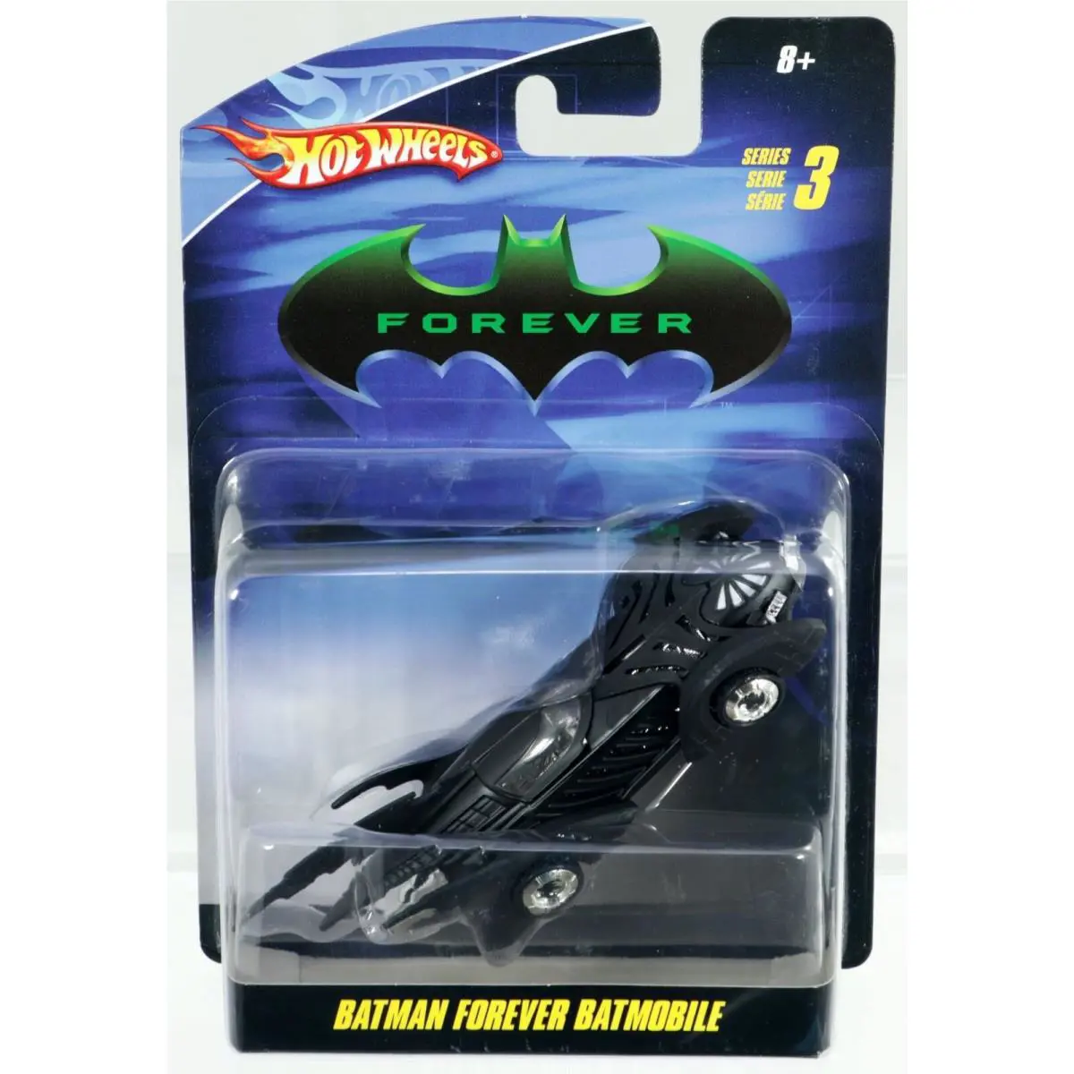 Hot Wheels Batman Forever Series Batmobile - R5389 Nrfp 2010 Black 1:50