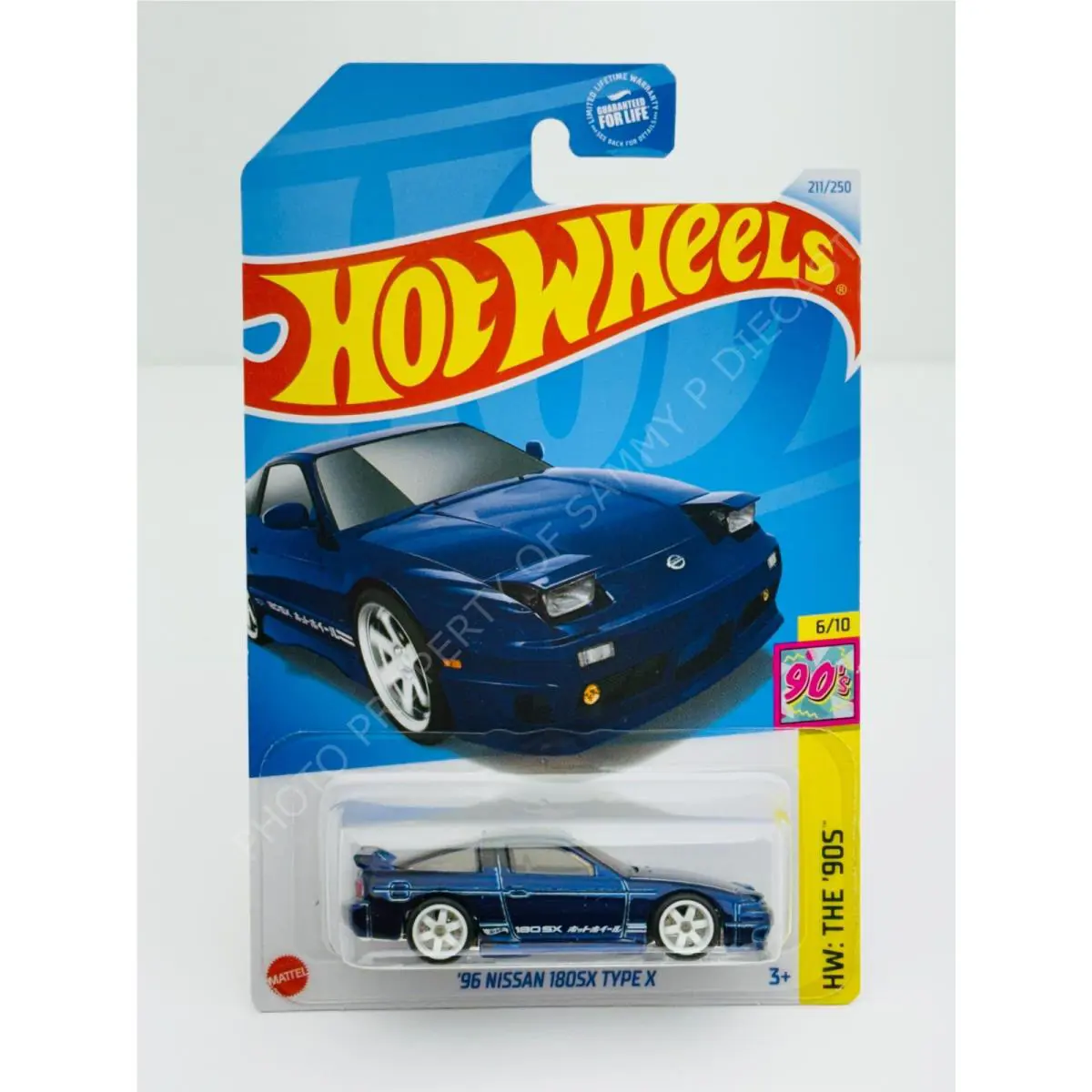 Hot Wheels 2024 Super Treasure Hunt 96 Nissan 180SX Type X in Blister