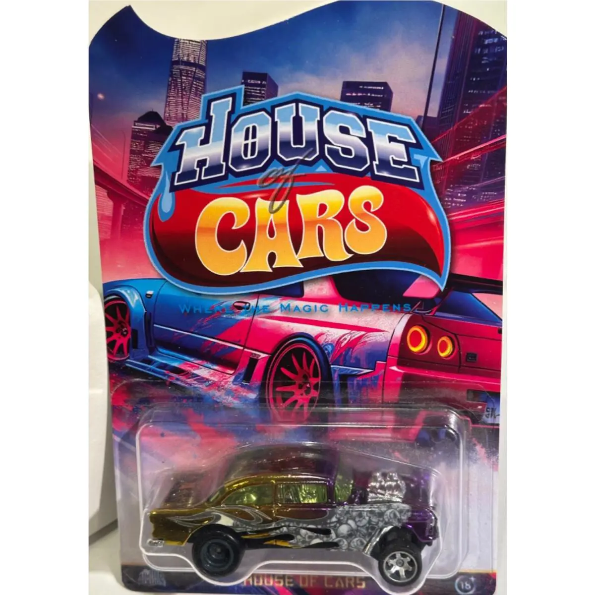 Hot Wheels 55 Chevy Bel Air Gasser House OF Cars Custom