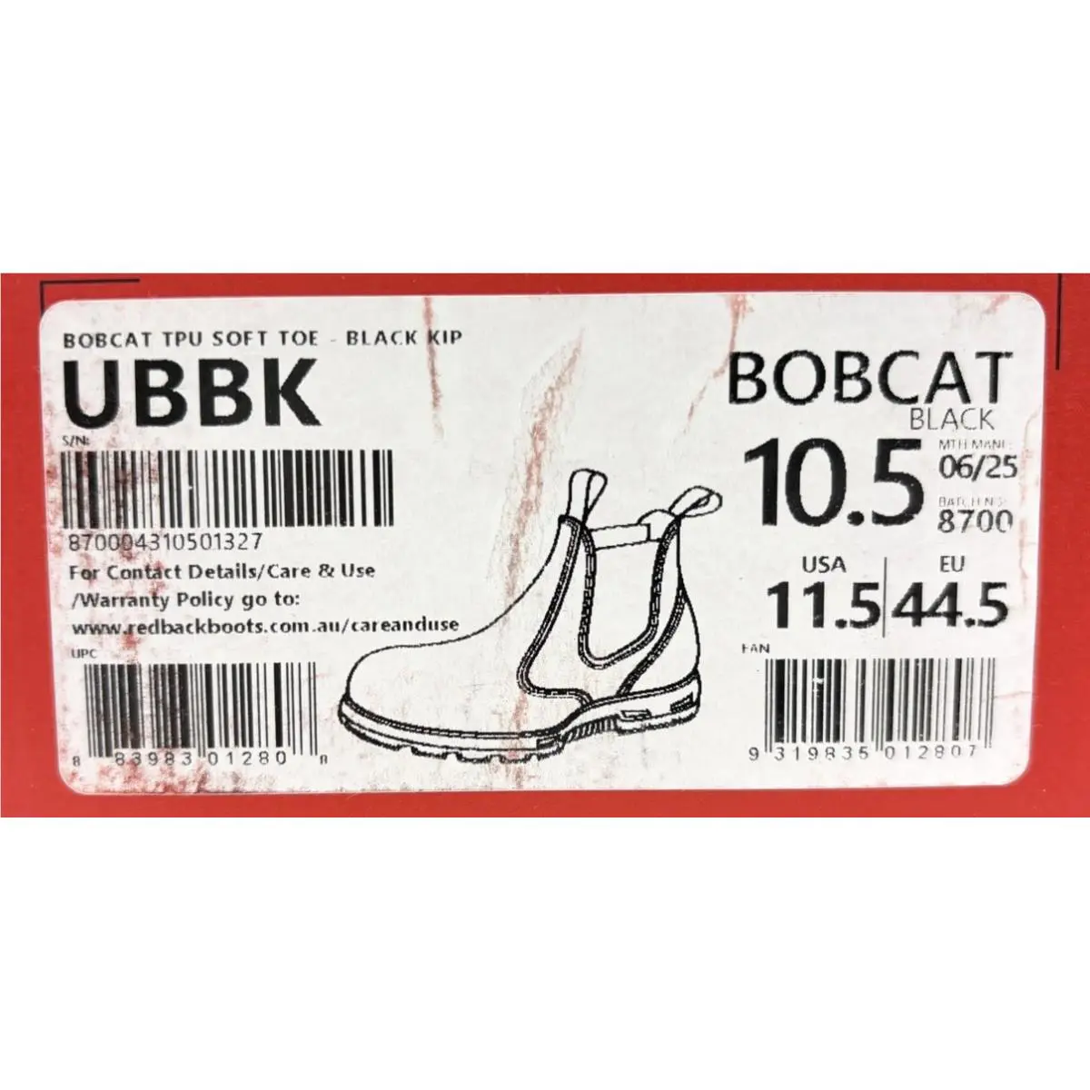 Redback shoes - Redback UBBK Bobcat - UBBK Bobcat - Black (UPC: 883983012808) 14