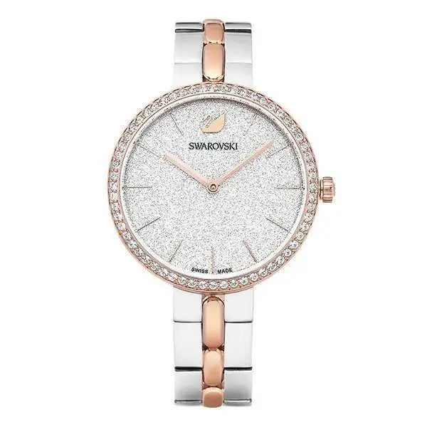 Swarovski 5644081 Women s Cosmopolitan Crystal Rose Gold Watch - Gold