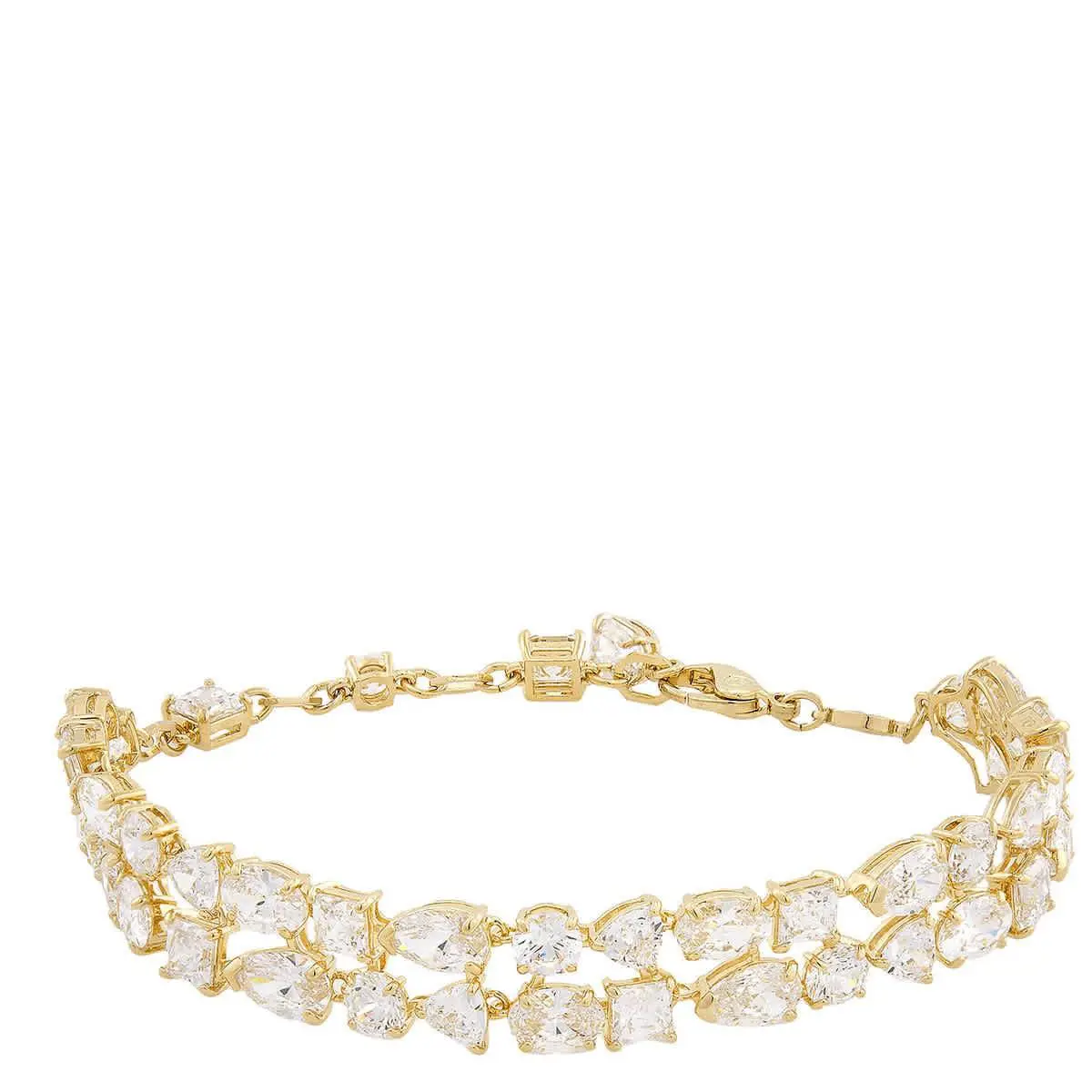 Swarovski Mesmera Crystal Gold-tone Plated Bracelet