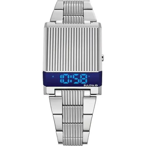 Bulova Men`s Computron Quartz Digital Watch - 96C139