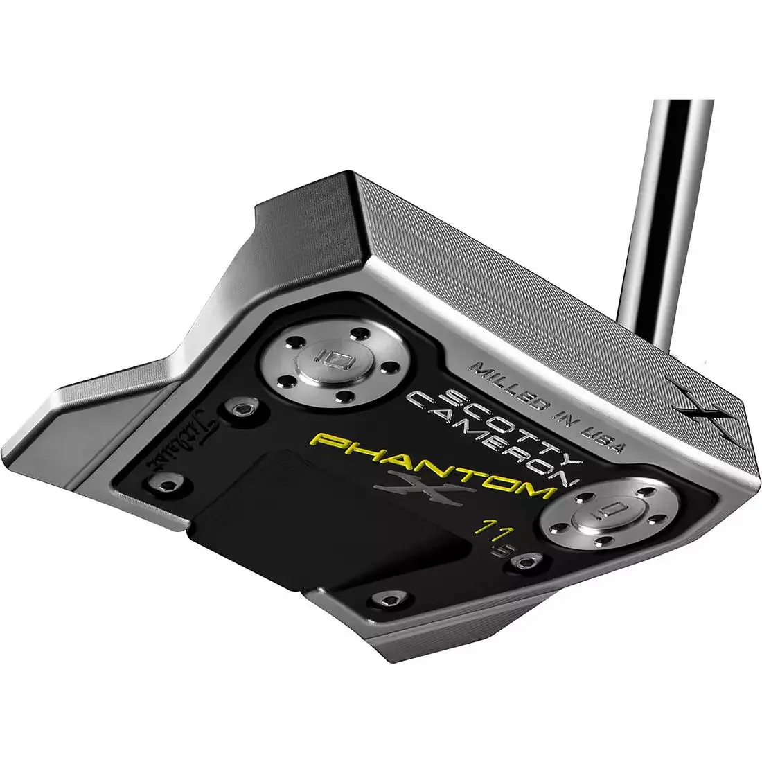 Scotty Cameron 2021 Phantom X 11.5 Putter - Right Hand 35 Inch - Silver, Lie Angle: Black