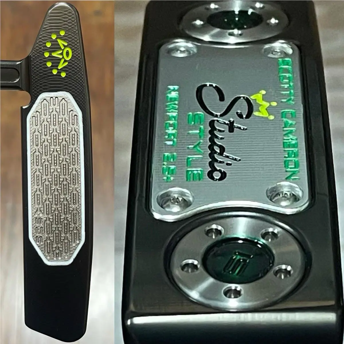 Scott  - Studio Style Newport 2.5 Plus - 2026 - SCS - Xtreme Dark - DLC - Green, Lie Angle: Black 0
