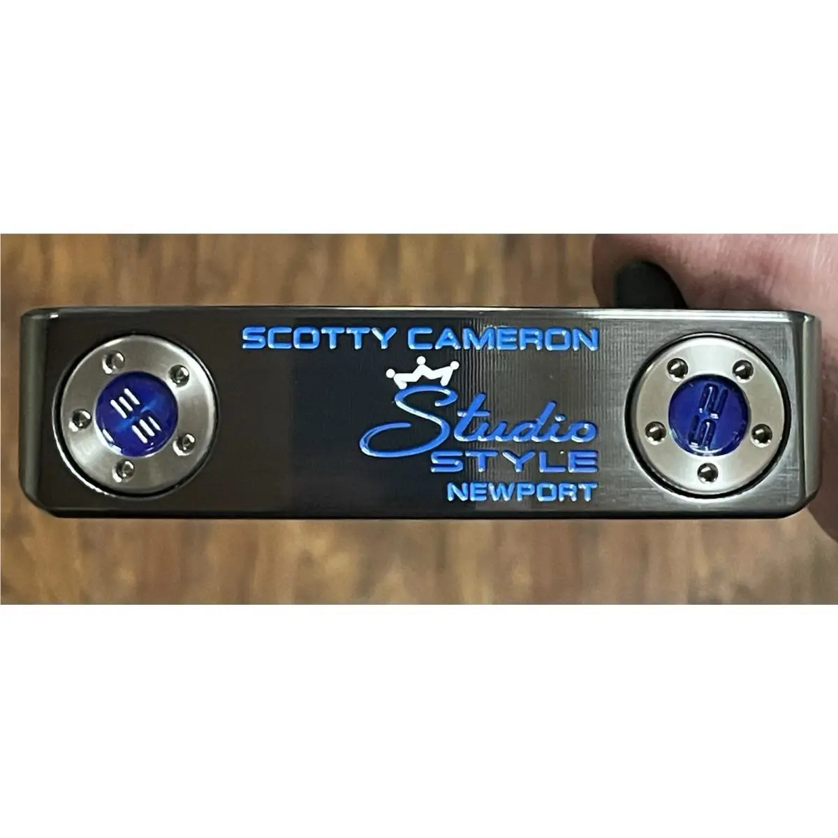 Scott  - Studio Style Newport - 2025 - SCS - Xtreme Dark Finish - DLC - Blue, Lie Angle: Black 5