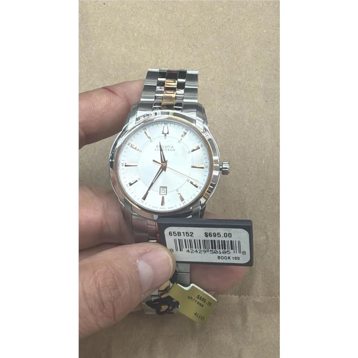 Bulova Accutron Sorrengo Men`s Watch 65B152