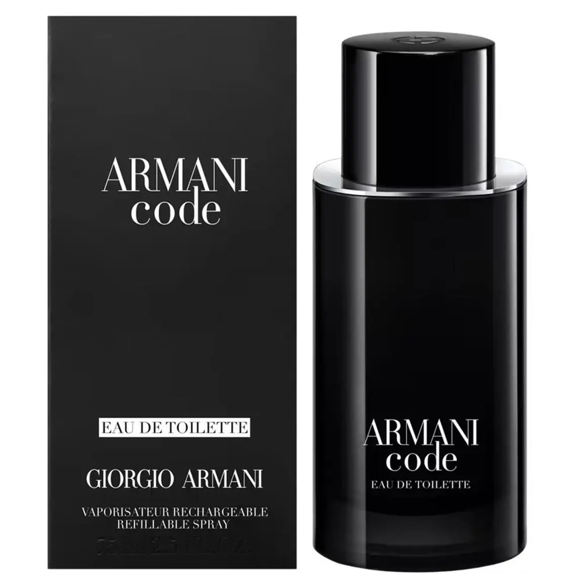 Armani Code Giorgio Armani 4.2 oz / 125 ml Edt Men Cologne Spray Refillable