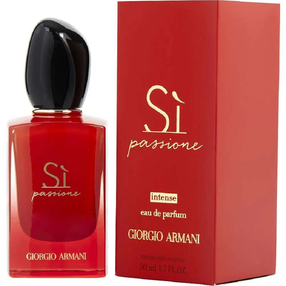 Armani SI Passione Intense Giorgio Armani 1.7 oz / 50 ml Eau De Parfum Women