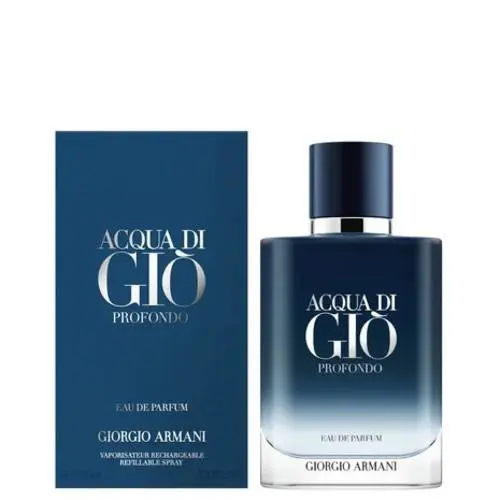 Acqua Di Gio Profondo Cologne by Giorgio Armani Edp 3 4 oz For Men