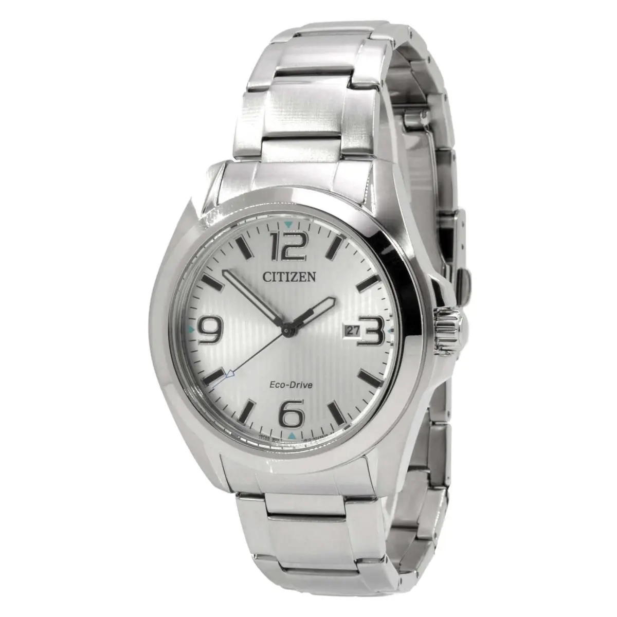 Citizen Men`s Chandler Eco-drive Silver Dial Watch - AW1430-86A