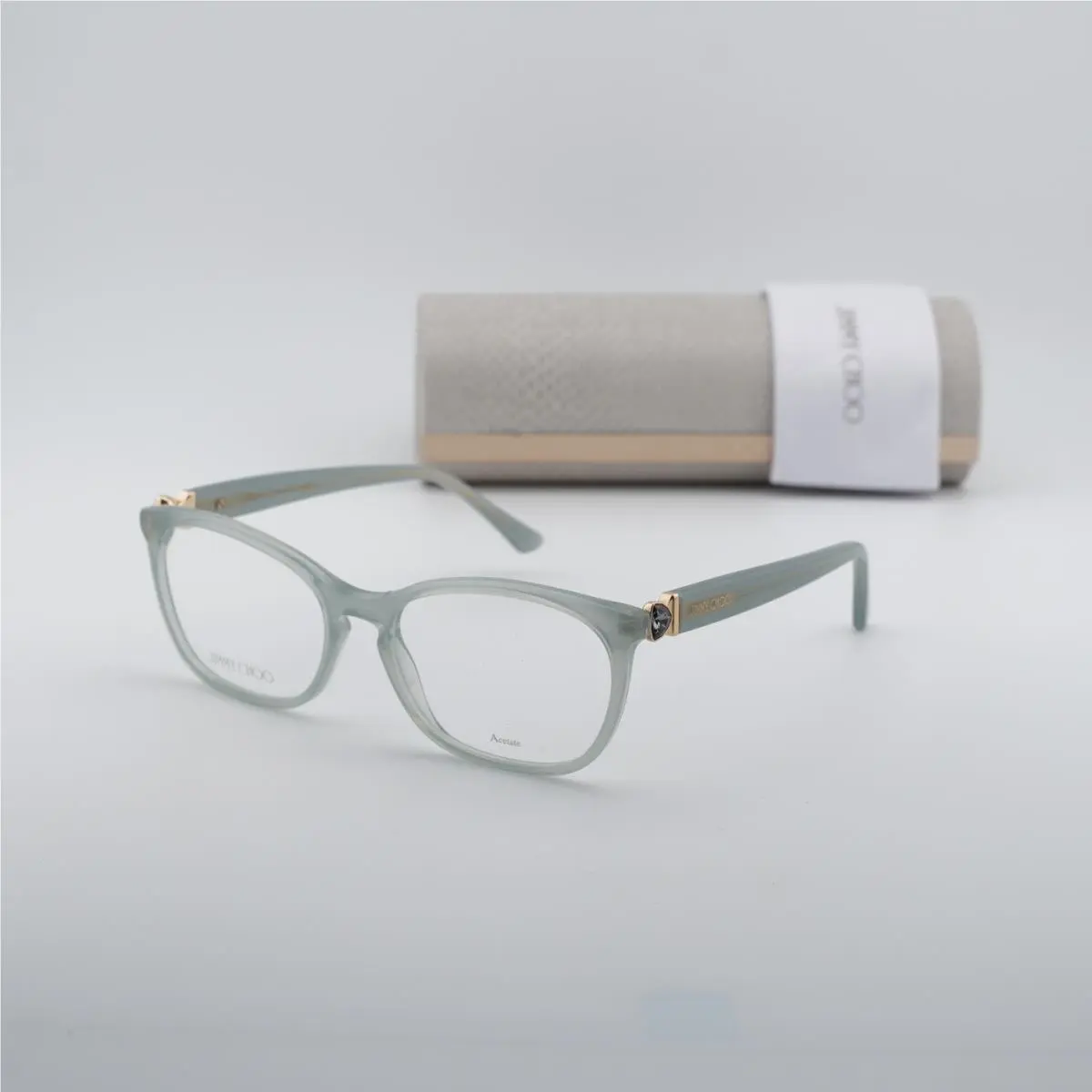 Jimmy Choo JC 317 01ED 00 Green 54mm Eyeglasses