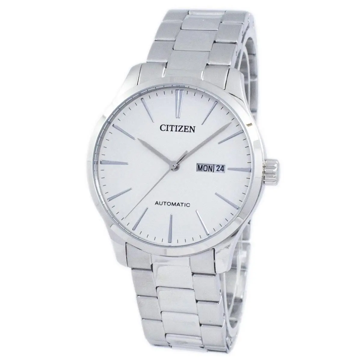 Citizen Analog Automatic Stainless Steel Day/date NH8350-83A 50M Mens Watch