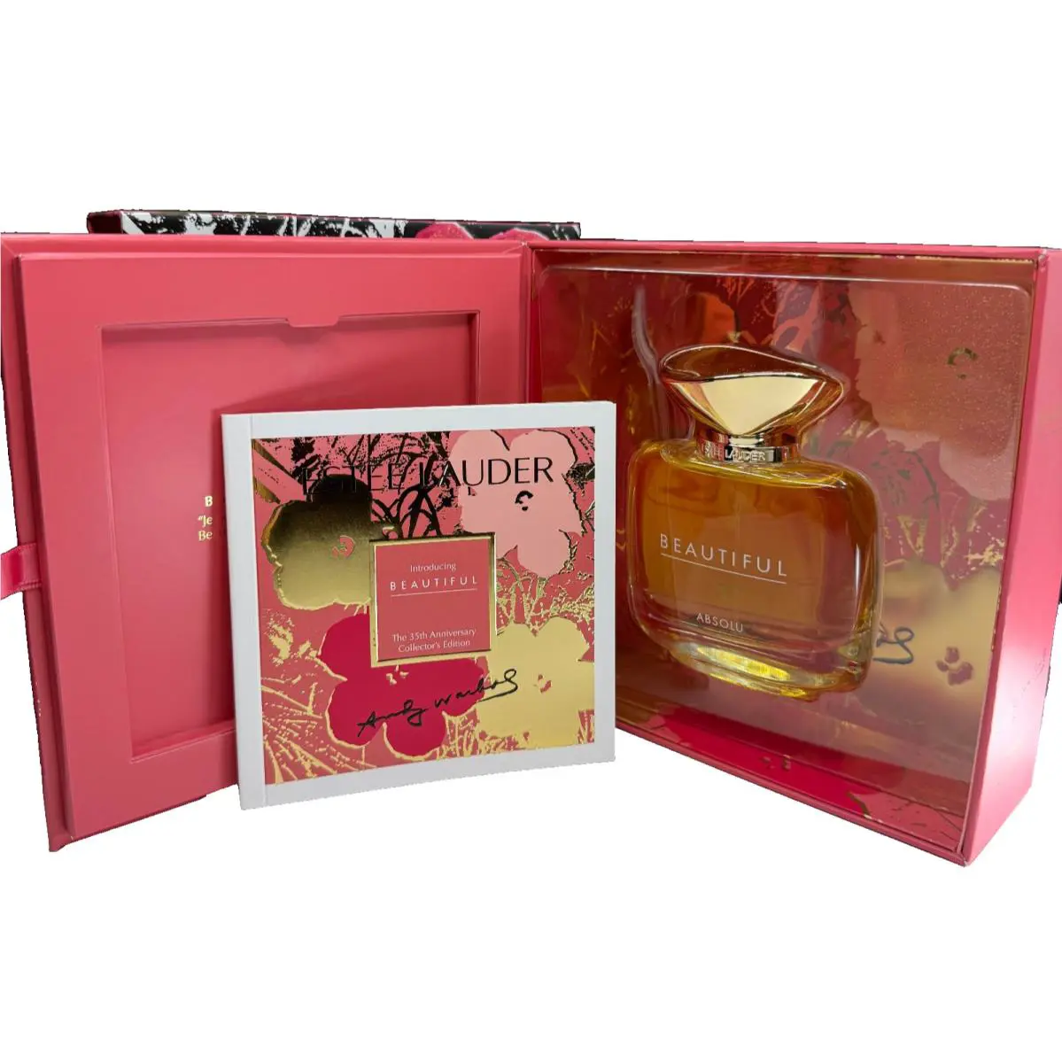 Estee Lauder Beautiful Absolu Andy Warhol Edition Edp Spray 1.7oz Check