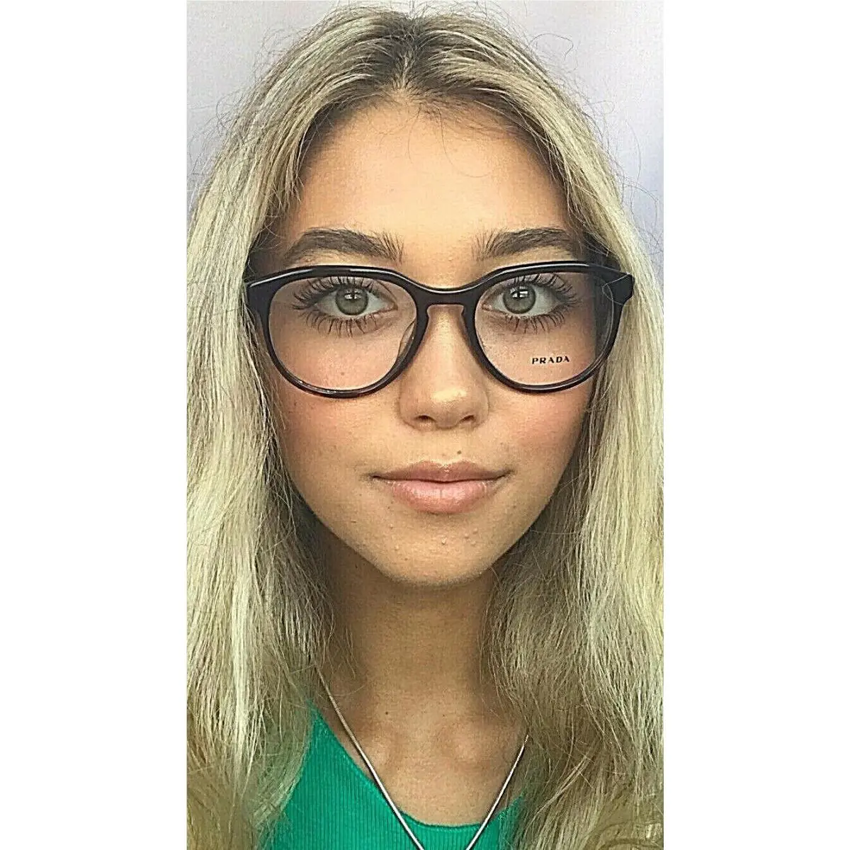 Prada Journal Vpr 18S 2AU-1O1 53mm Tortoise Men s Women s Eyeglasses Frame I
