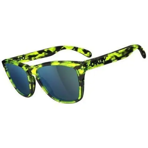 Oakley Frogskins Green Acid Tortoise w/ Jade Iridium Lens Circa 2012