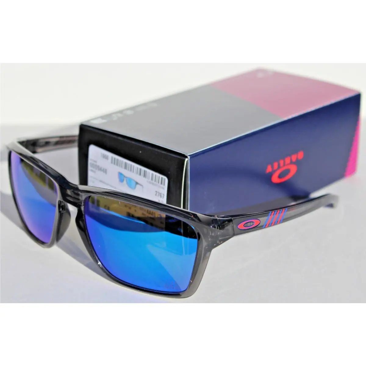 Sylas Team Usa Sunglasses Grey Smoke/prizm Sapphire OO9448-42 Rare by Oakley
