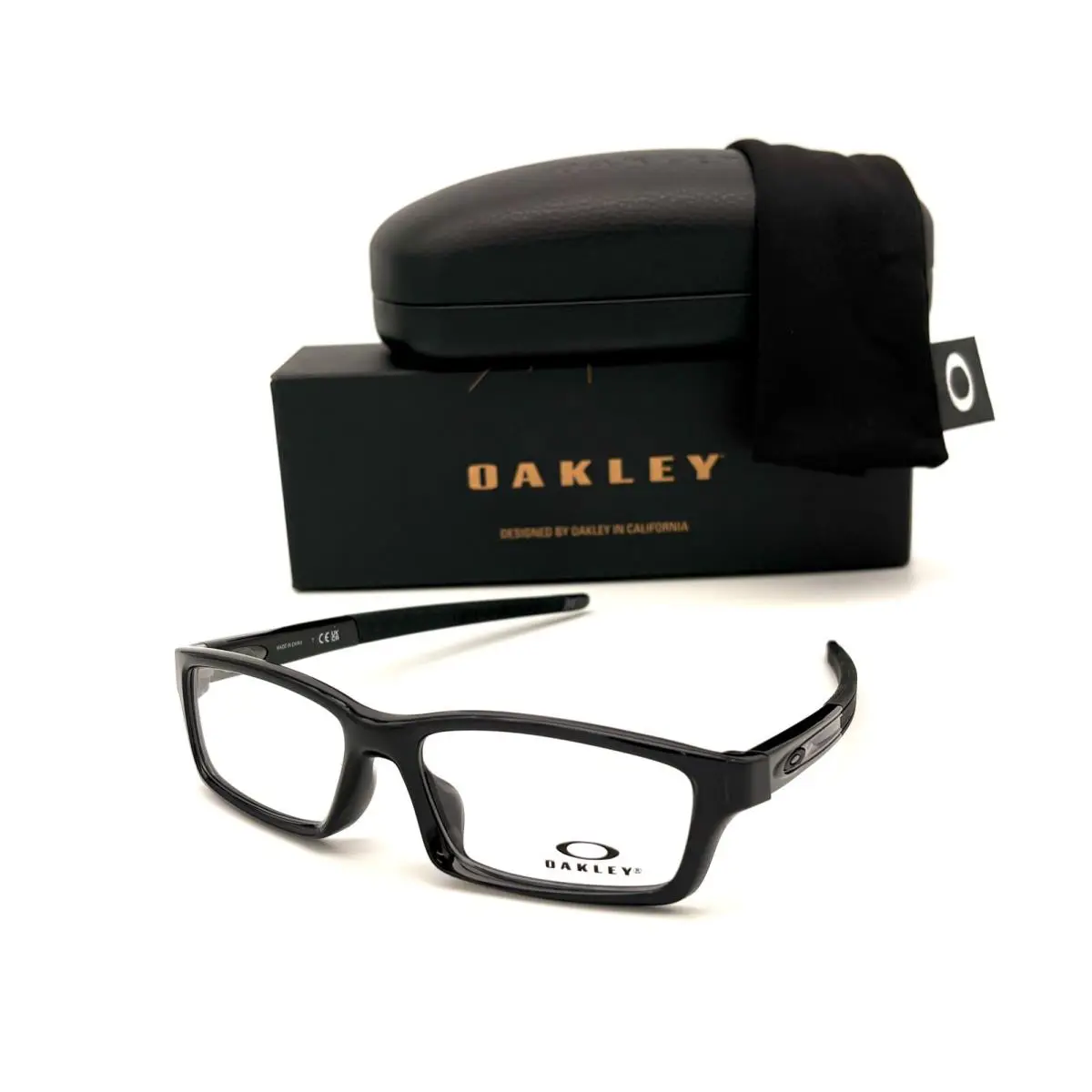 Oakley Hex Jector (a) OX8174-0254 Hex Jector A OX8174-0254 Stain Grey Smoke / Clear Lens 54mm - Frame: Stain Grey Smoke