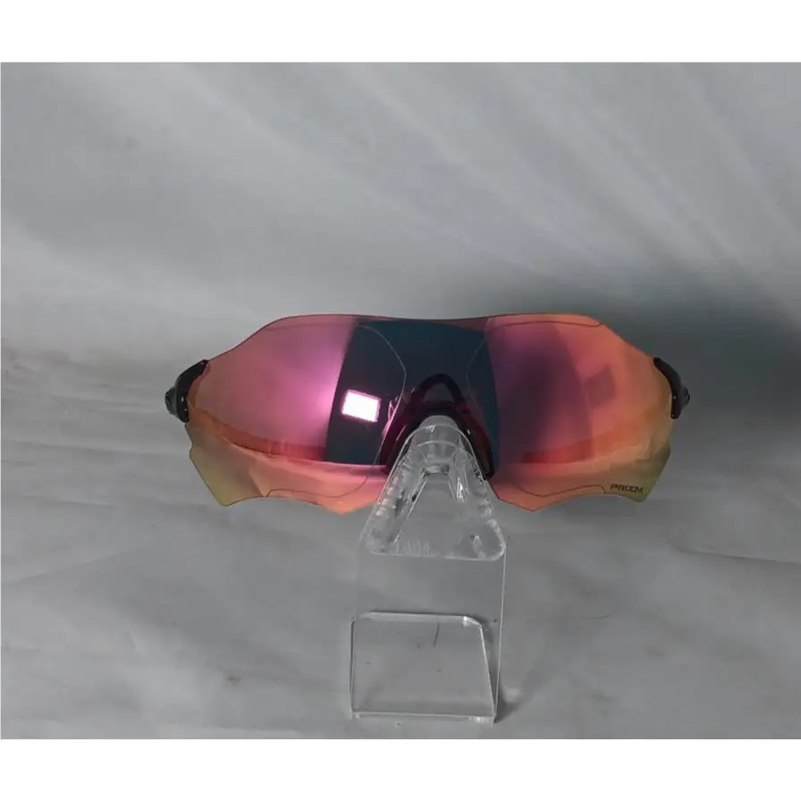 Oakley Evzero Path Prizm Road Sunglasses Polished Black 3 Lenses Included