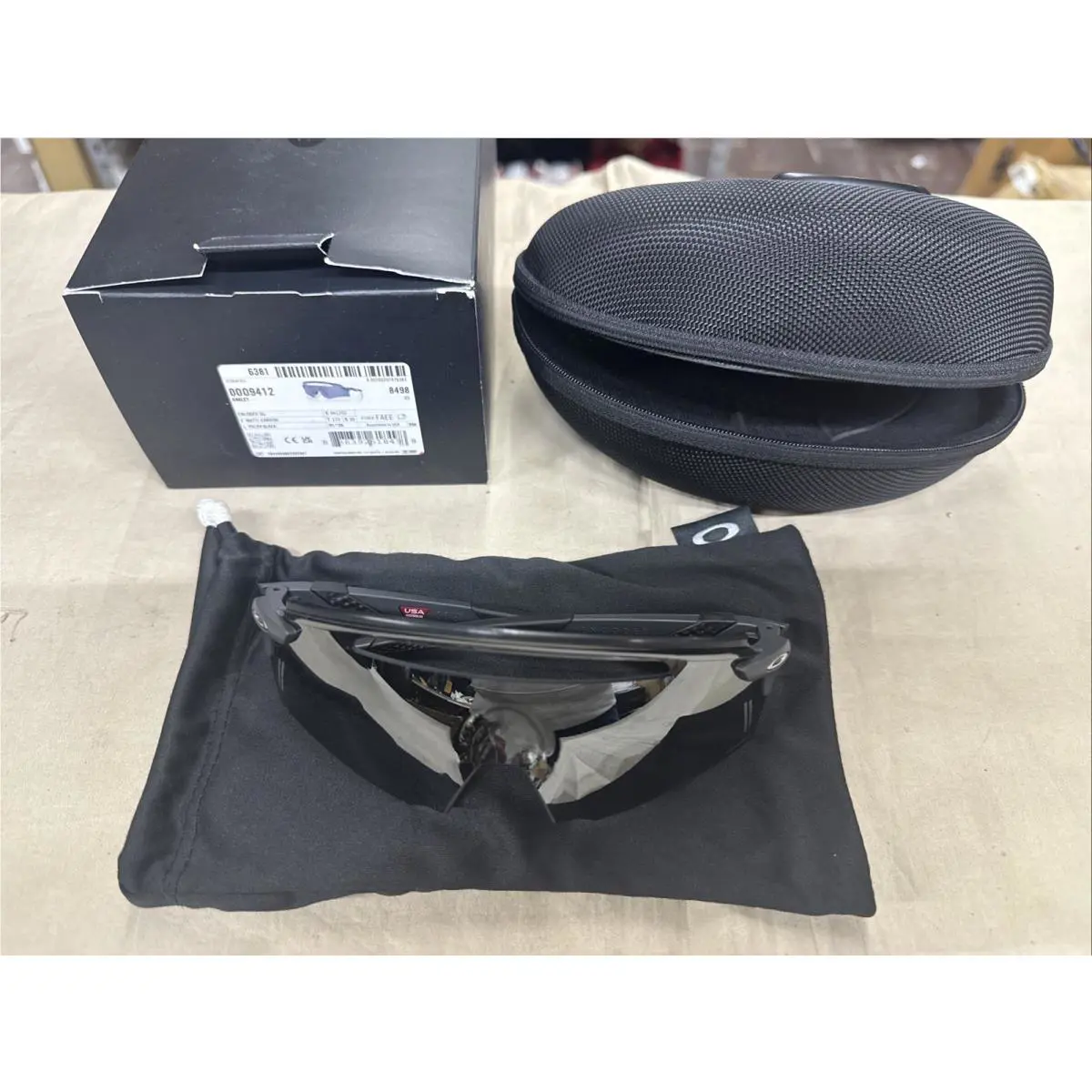 Oakley Limited Edition Encoder Square Matte Carbon Prizm Black Lenses Sunglasses