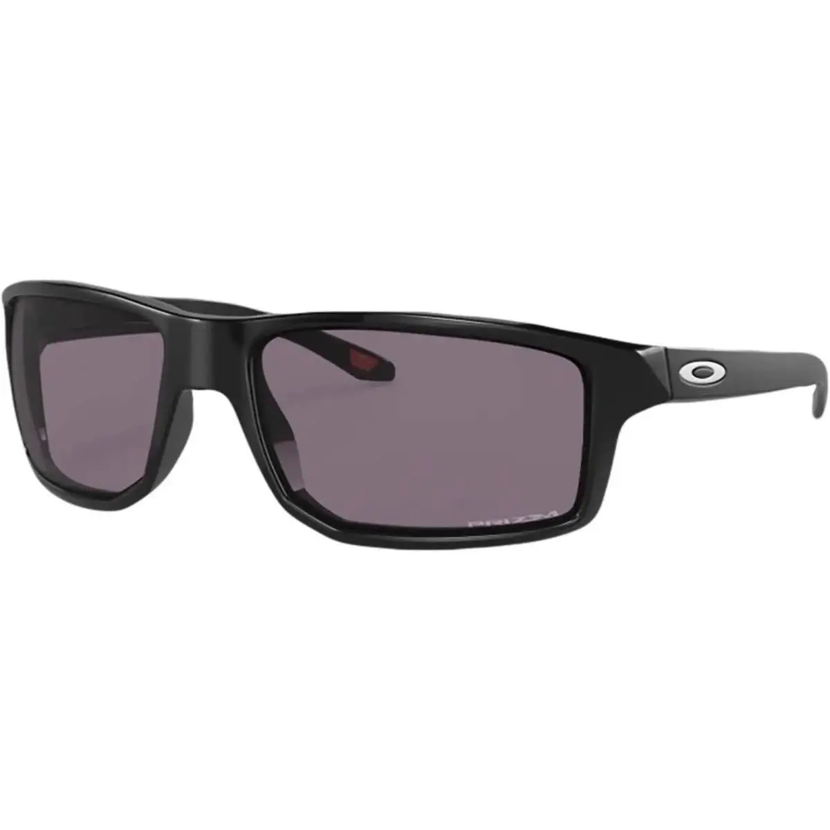 Oakley Men`s Gibston Polished Black/prizm Grey One Size Sunglasses - Frame: Black, Lens: Gray