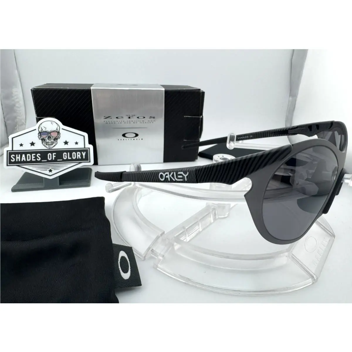 Oakley Subzero Muzm Fingerprint W/ Prizm Black Sunglasses OO9468-03 Mint Rare