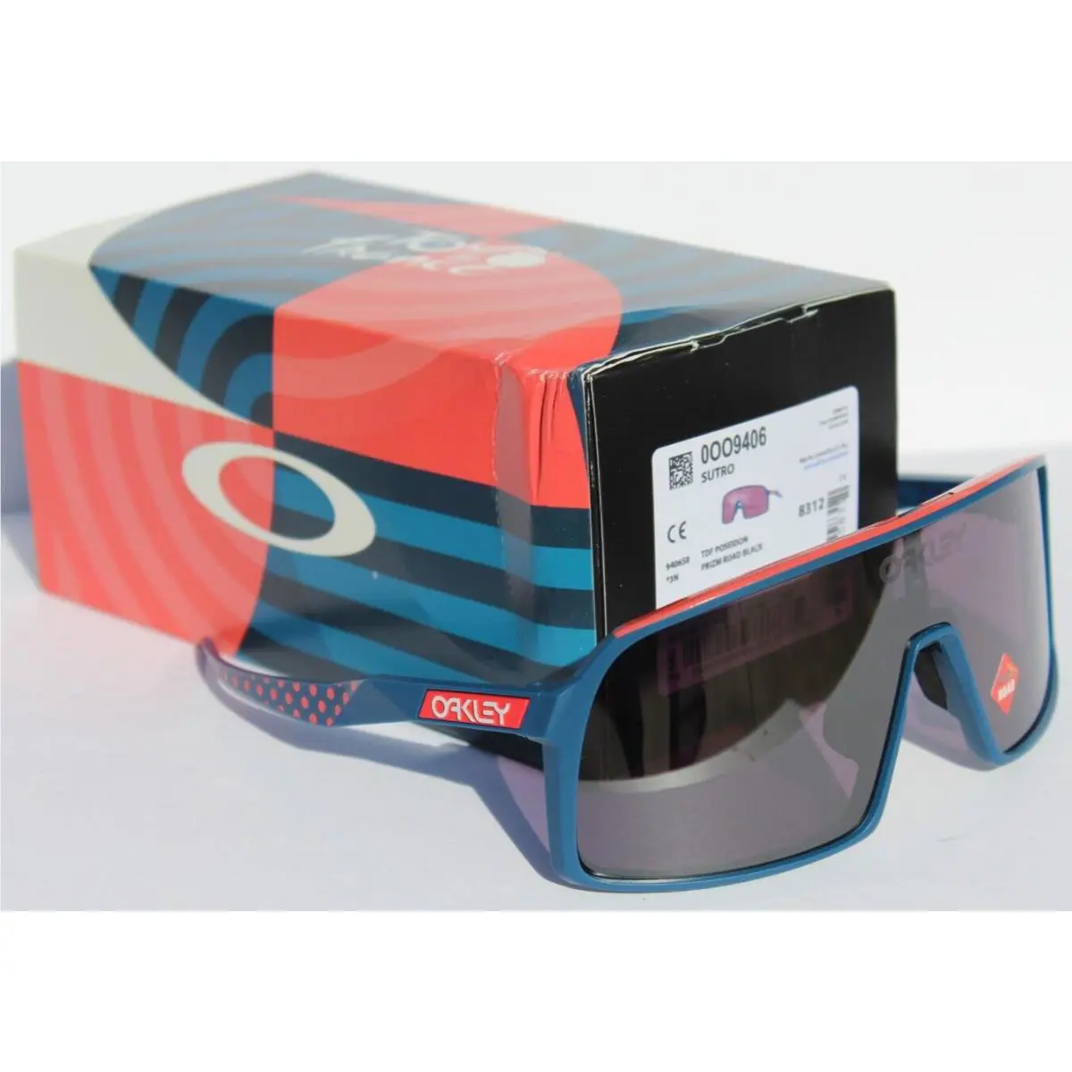 Sutro Sunglasses Tdf Poseidon/prizm Road OO9406-58 Rare Tour DE France by Oakley