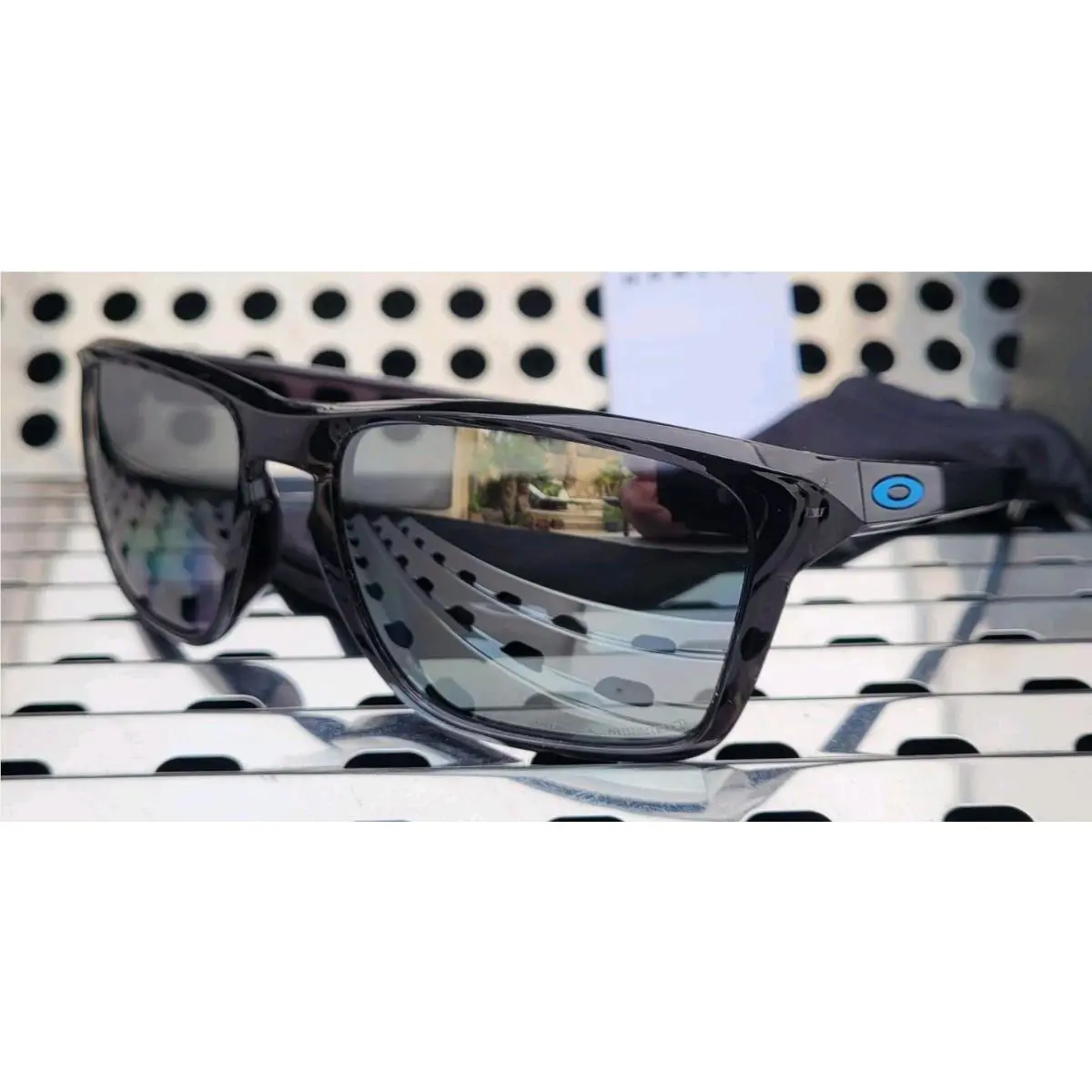 Sylas Sunglasses 9448-2357 Matte Black w/ Black Iridium Polarized by Oakley
