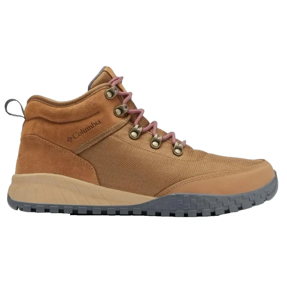 Columbia Hiking Boot Fairbanks BM9774-286 Mid Waterproof Graphite Men`s Size 8.5 - Elk, Graphite