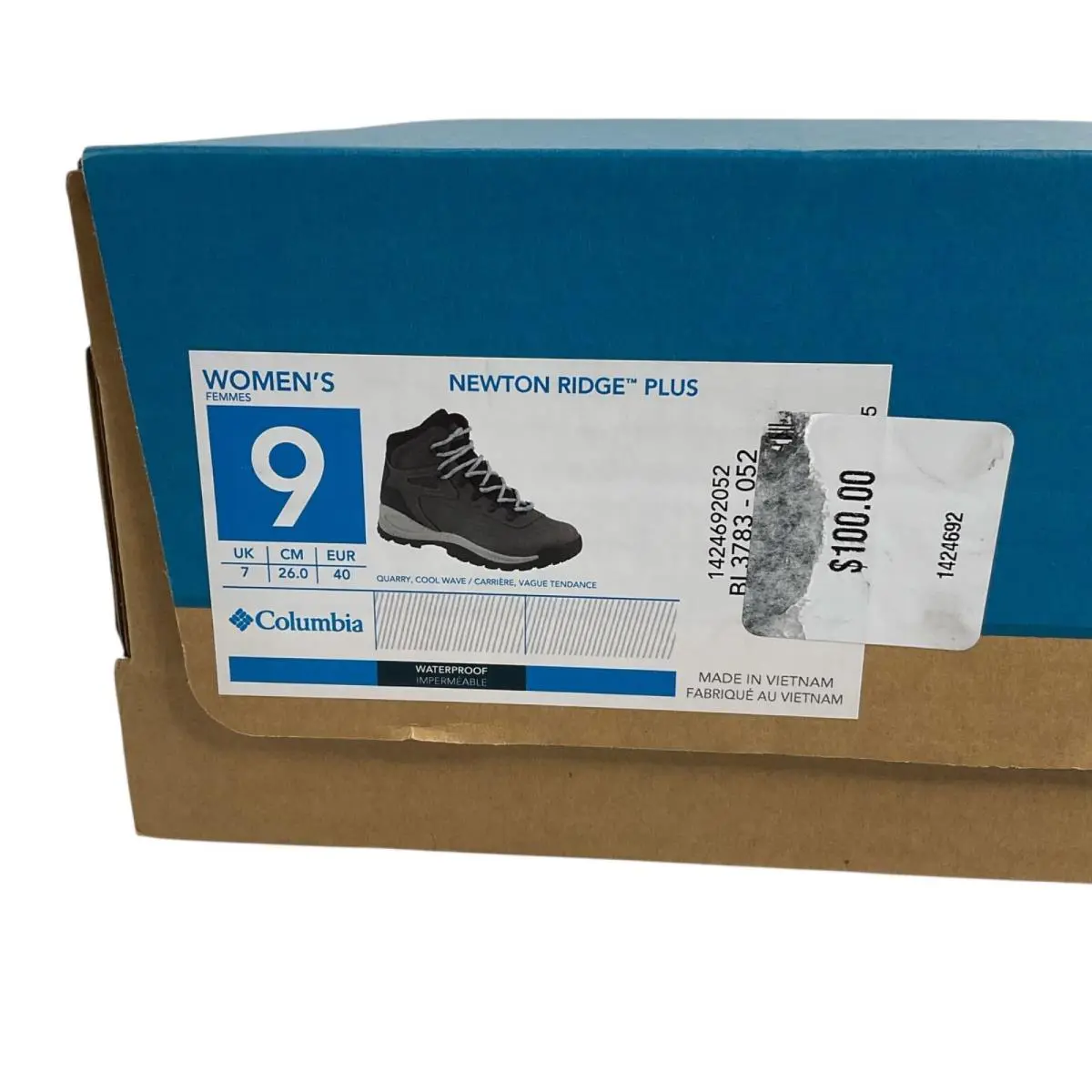 Columbia shoes - columbia newton ridge plus - newton ridge plus - Multicolor 10