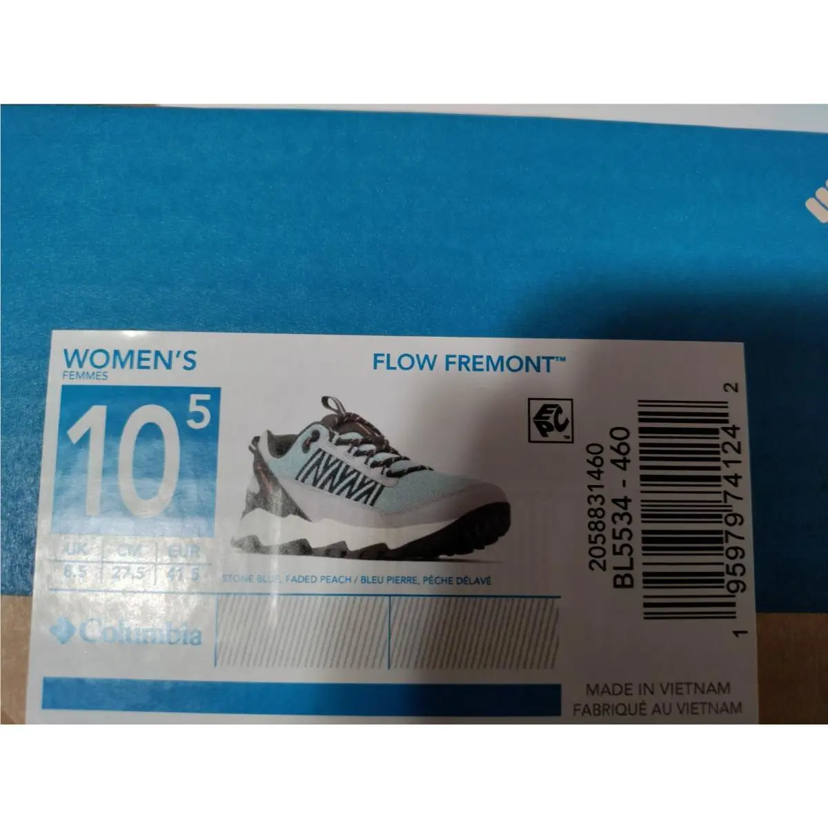 Columbia shoes - Columbia Flow Fremont - Flow Fremont - Blue 9