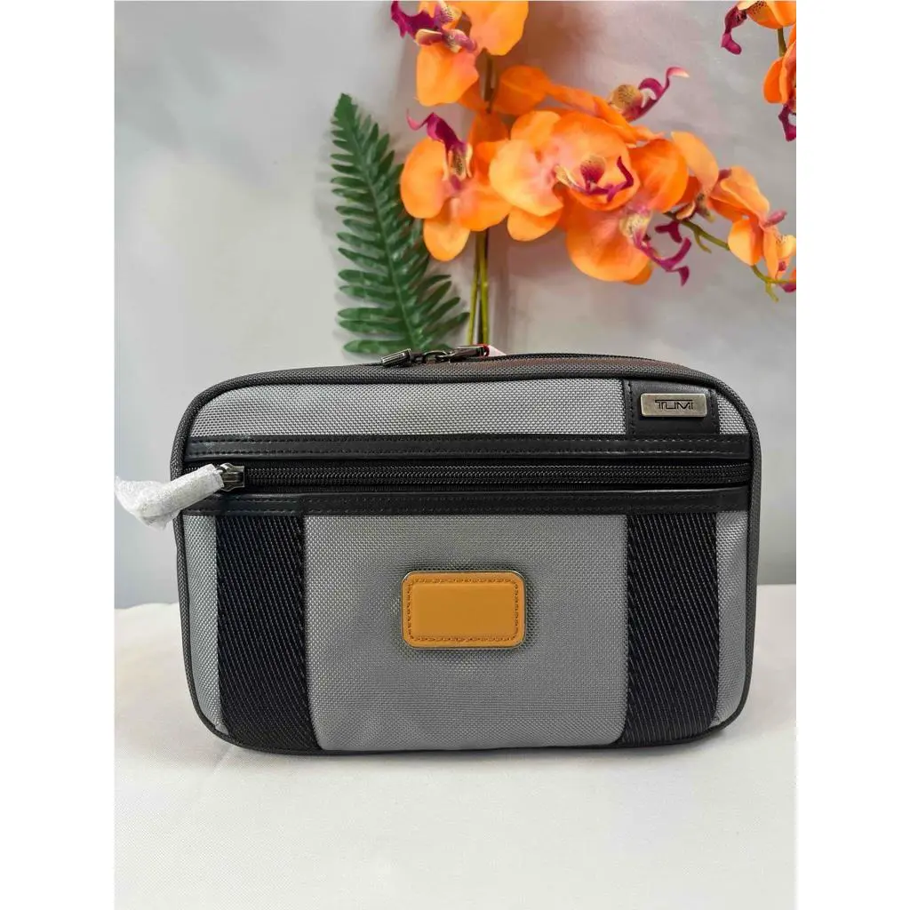 Tumi Fremont Mcguire Ballistic Nylon Travel Dopp Kit in Slate Grey
