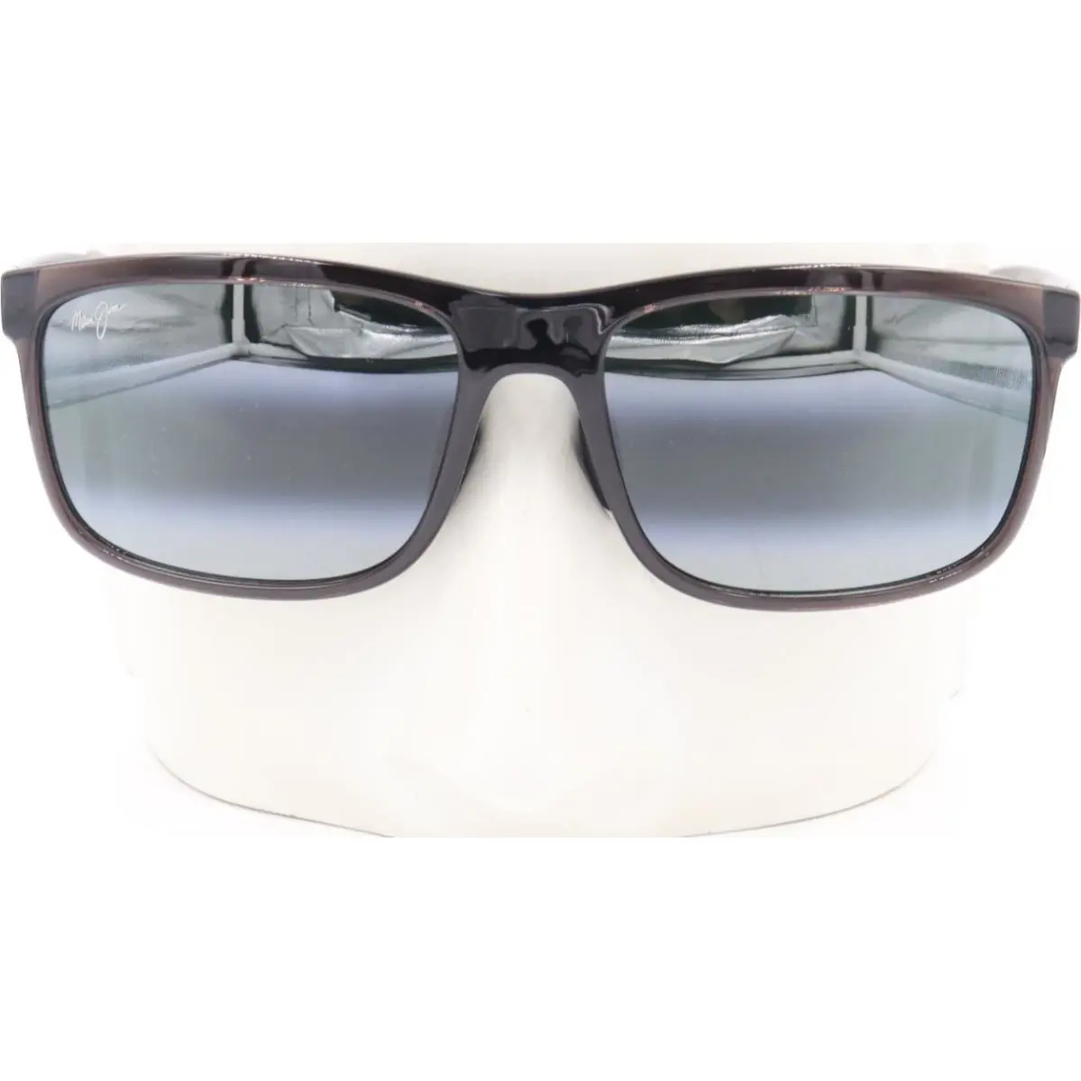 Maui Jim Huelo Translucent Gray Sunglasses 449-11 / MJ0449S-001