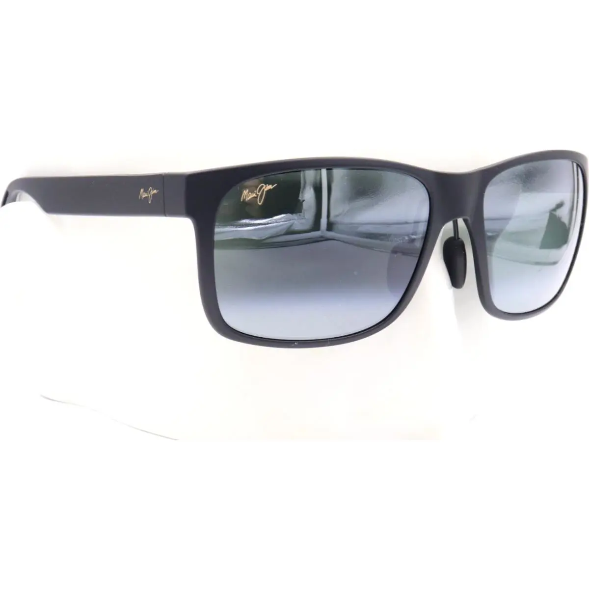 Maui Jim Red Sands Asian Fit Gray Sunglasses 432N-2M / MJ0432SA-001