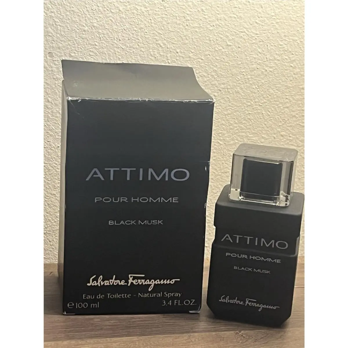 Salvadore Ferragamo Attimo Black Musk Pour Homme 3.4 oz / 100 ml Mens by Salvatore Ferragamo