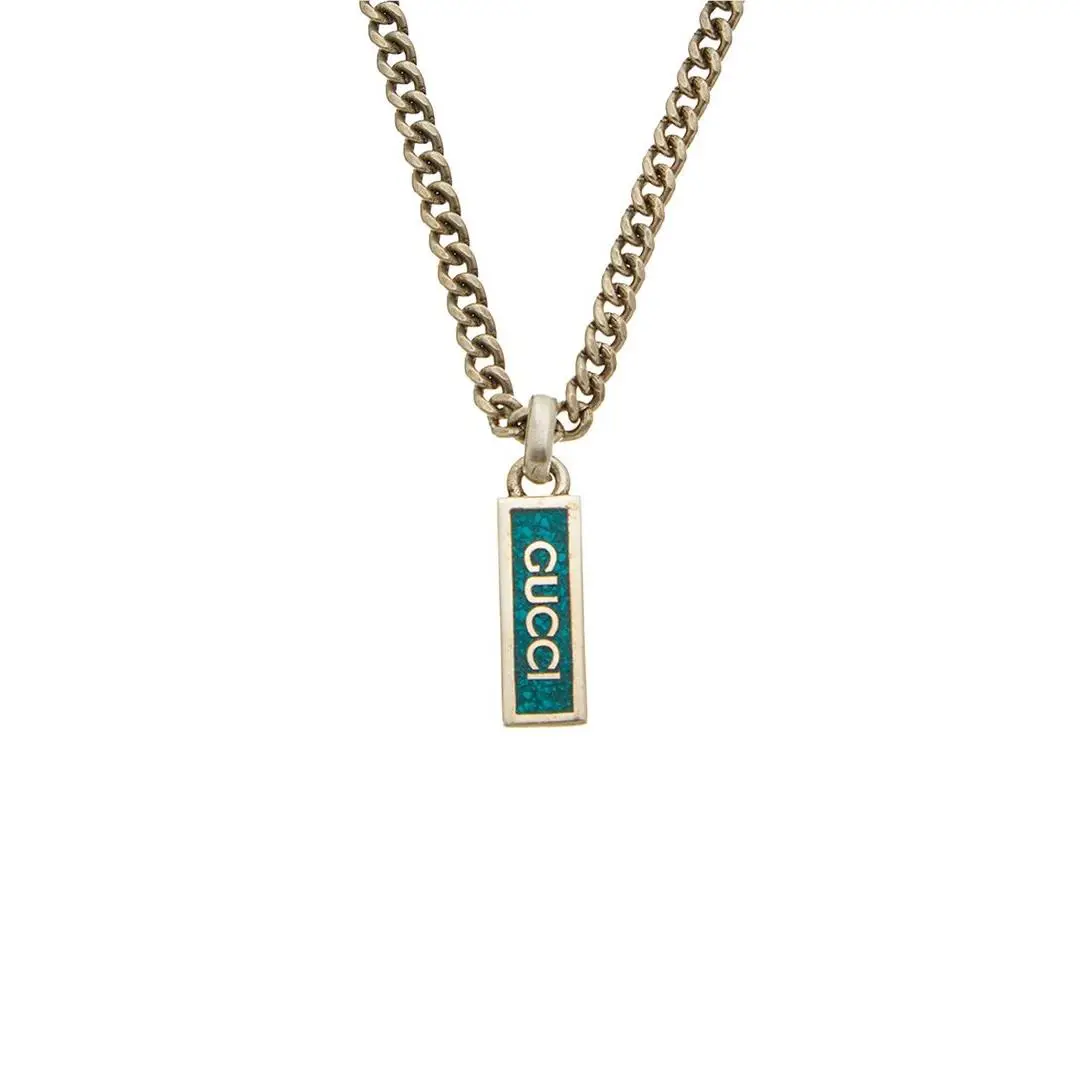 Gucci Silver Necklace Women`s Ns