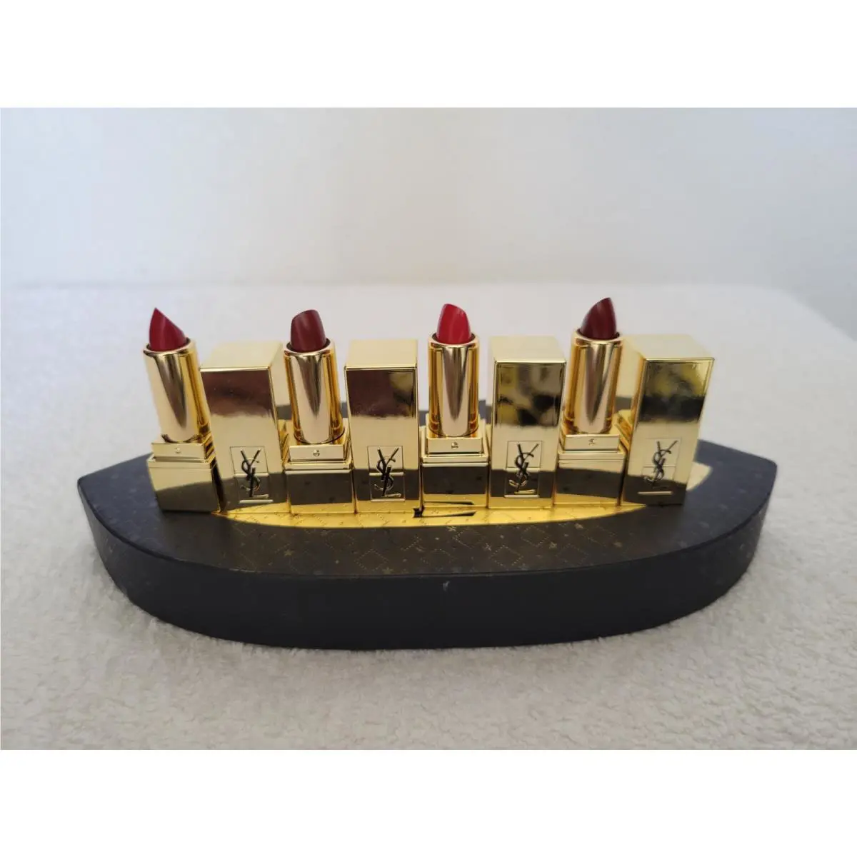 Yves Saint Laurent Ysl Mini Rouge Pur Couture Lipstick 4pc Gift Set