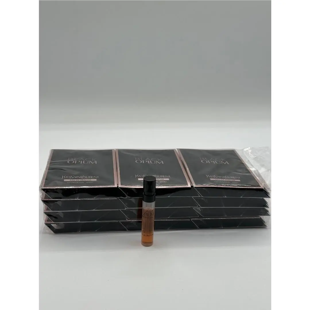 12x Ysl Black Opium Eau De Perfume Spray Sample 0.04 Fl. Oz. Each by Yves Saint Laurent