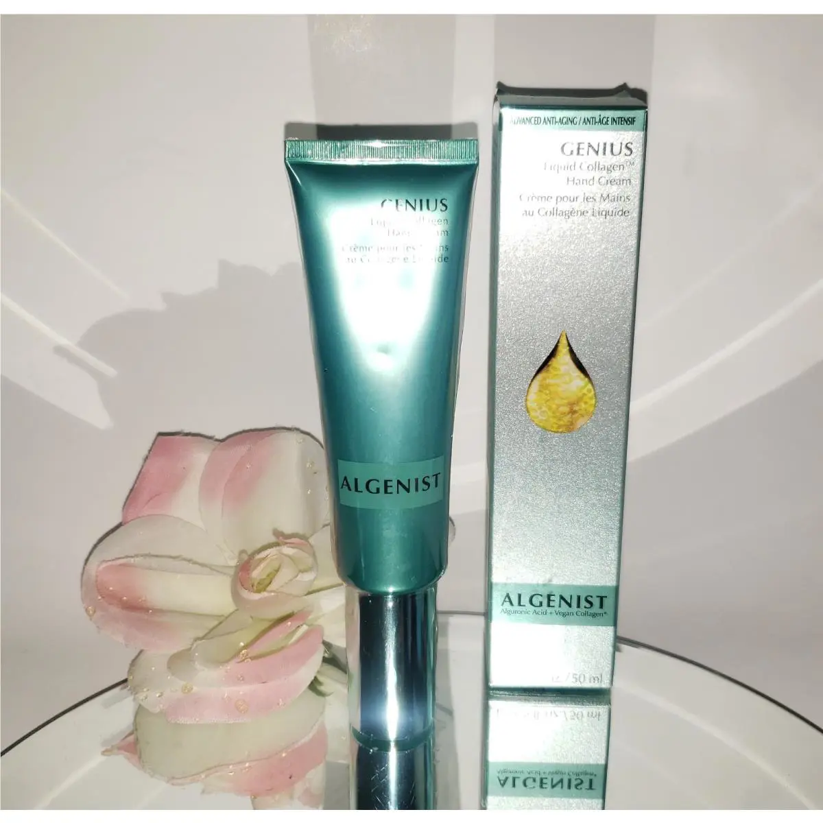 Genius Liquid Collagen Hand Cream Advanced Anti-aging 50ml 1.7oz by Algenist